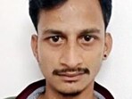 A picture of Akash Kanojia, who has been detained on Saturday from Chhattisgarh’s Durg railway station in connection with actor Saif Ali Khan attack case. (RPF Durg) A picture of Akash Kanojia, who has been detained on Saturday from Chhattisgarh’s Durg railway station in connection with actor Saif Ali Khan attack case. (RPF Durg)