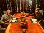 Barack Obama shared this photo with Michelle Obama on X. Barack Obama shared this photo with Michelle Obama on X.