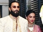 Ranveer Singh and Deepika Padukone at a family event Ranveer Singh and Deepika Padukone at a family event