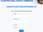 TSPSC Group 2 Answer Key 2024 out at tspsc.gov.in, objection window link here