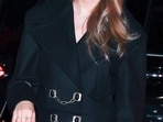 Taylor Swift, who stepped out in bright spirits, accessorized her handbag with a sophisticated black miniskirt that shimmered in the city lights. Taylor Swift, who stepped out in bright spirits, accessorized her handbag with a sophisticated black miniskirt that shimmered in the city lights.
