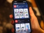 In this photo illustration, the TikTok logo is displayed on a phone on January 17, 2025 in New York City. 