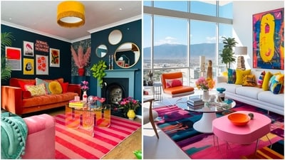 Dopamine decor blends psychology and design to enhance well-being. (Instagram) Dopamine decor blends psychology and design to enhance well-being. (Instagram)