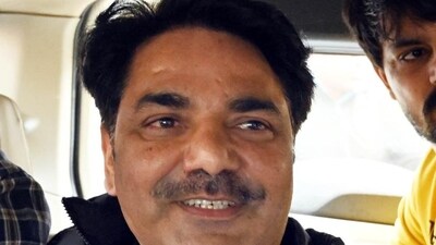 After the trial court recently denied his bail request, Aam Aadmi Party (AAP) MLA Naresh Balyan has petitioned the Delhi High Court for bail in a case under the strict Maharashtra Control of Organised Crime Act (MCOCA). (HT_PRINT/Arvind Yadav)