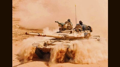 After the technical phases that covered aspects of a tank as a war machine, we were now in our final leg of tactical phase to learn the nuances of a tank battle. (AFP) After the technical phases that covered aspects of a tank as a war machine, we were now in our final leg of tactical phase to learn the nuances of a tank battle. (AFP)