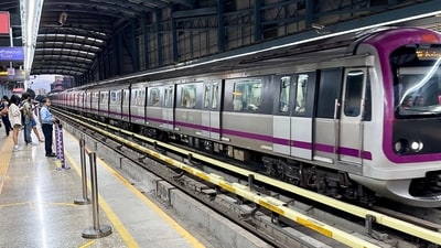 Presently, metro fares in Bengaluru range from ₹10 to ₹60, but with the proposed revision, the maximum fare could climb to ₹85. (X/@bykarthikreddy) Presently, metro fares in Bengaluru range from ₹10 to ₹60, but with the proposed revision, the maximum fare could climb to ₹85. (X/@bykarthikreddy)