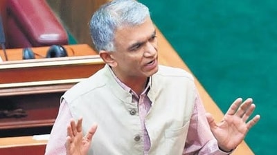 Karnataka minister Krishna Byre Gowda. Karnataka minister Krishna Byre Gowda.