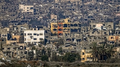 The ceasefire deal will also witness Israel allowing displaced Palestinians to return home via electronic checkpoints. (AP)