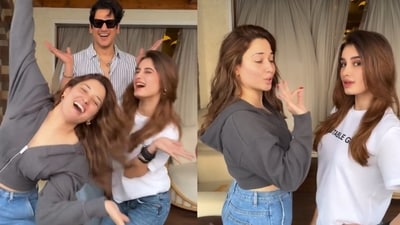 Tamannaah Bhatia and Vijay Varma do Uyi Amma with Rasha Thadani