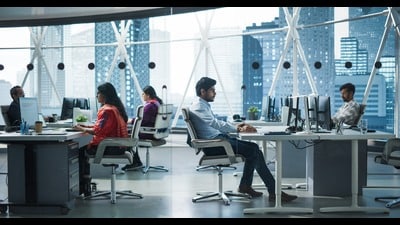 The Factories Act, and various Shops and Establishment Acts, limit weekly hours to 48. An ILO study says Indians work 47.7 hours on average every week (Shutterstock)