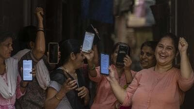 The Mahayuti government launched the Ladki Bahin Yojana in June 2024, ahead of the assembly elections, promising ₹1,500 per month to women from families earning less than ₹2.5 lakh annually, with a hike to ₹2,100 per month if re-elected. The scheme, rolled out in July last year, has already disbursed ₹7,500 to 2.47 crore women for five months. The sixth installment is currently being processed. (HT FILE) The Mahayuti government launched the Ladki Bahin Yojana in June 2024, ahead of the assembly elections, promising ₹1,500 per month to women from families earning less than ₹2.5 lakh annually, with a hike to ₹2,100 per month if re-elected. The scheme, rolled out in July last year, has already disbursed ₹7,500 to 2.47 crore women for five months. The sixth installment is currently being processed. (HT FILE)
