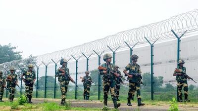 The clash site was less than a kilometre from Sabdalpur, where tensions first erupted on January 5 when BSF began constructing a border fence along a 1.2 km stretch within 150 yards of the international border (ANI) The clash site was less than a kilometre from Sabdalpur, where tensions first erupted on January 5 when BSF began constructing a border fence along a 1.2 km stretch within 150 yards of the international border (ANI)