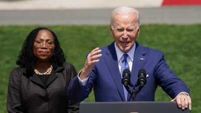 President Joe Biden tweeted on Friday, "The 28th Amendment is the law of the land, guaranteeing all Americans equal rights and protections under the law regardless of their sex." (REUTERS/Kevin Lamarque)