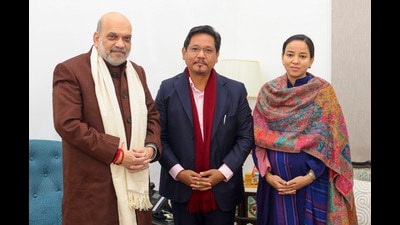 Union home minister Amit Shah (PTI) Union home minister Amit Shah (PTI)