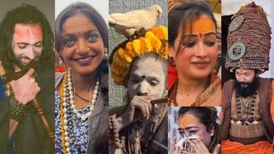 IIT Baba,  necklace seller Monalisa, Kabootarwale Baba, 'glamrous sadhvi' Harsha Richhariya and Rudraksh Baba have gone viral during the ongoing Mahakumbh (Instagram and X)