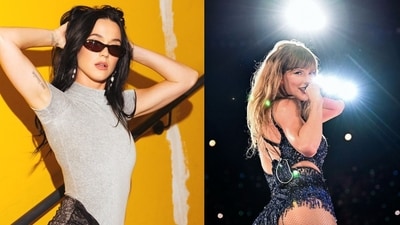 Katy Perry reflected on her excitement attending Taylor Swift's Eras Tour, calling Swift's fanbase an adorable community. (@katyperry/X, @taylorswift/Instagram) Katy Perry reflected on her excitement attending Taylor Swift's Eras Tour, calling Swift's fanbase an adorable community. (@katyperry/X, @taylorswift/Instagram)