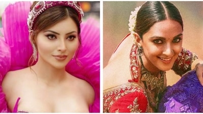Urvashi Rautela recently called Kiara Advani's Game Changer as 'disaster', Urvashi Rautela recently called Kiara Advani's Game Changer as 'disaster',
