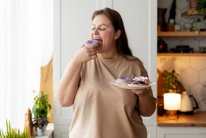 The relentless pressure to meet societal expectations, coupled with personal challenges, can lead to an unhealthy relationship with food and body image. (Freepik ) The relentless pressure to meet societal expectations, coupled with personal challenges, can lead to an unhealthy relationship with food and body image. (Freepik )