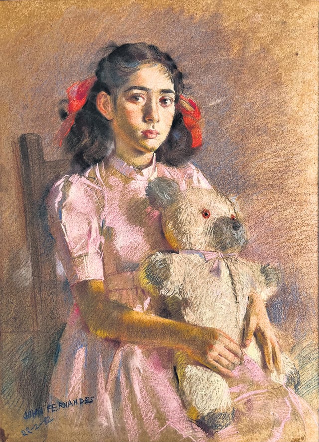 Fernandes brought life to his art through intricate brushstrokes and an unparalleled understanding of human forms. (HT) Fernandes brought life to his art through intricate brushstrokes and an unparalleled understanding of human forms. (HT)