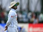 Bangladesh's Shakib Al Hasan during the Test series against India last year Bangladesh's Shakib Al Hasan during the Test series against India last year