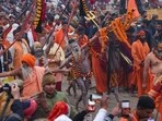 In 2025, Prayagraj hosts the Maha Kumbh, a rare spiritual gathering taking place every 144 years.(AFP)