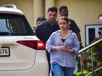 **EDS: RPT, ADDS DETAILS** Mumbai: Soha Ali Khan, Bollywood actor and sister of actor Saif Ali Khan, at the Lilavati Hospital where Saif was admitted after he was injured in an attack by an intruder with a knife, in Mumbai, Thursday, Jan. 16, 2025. (PTI Photo) (PTI01_16_2025_RPT185B) **EDS: RPT, ADDS DETAILS** Mumbai: Soha Ali Khan, Bollywood actor and sister of actor Saif Ali Khan, at the Lilavati Hospital where Saif was admitted after he was injured in an attack by an intruder with a knife, in Mumbai, Thursday, Jan. 16, 2025. (PTI Photo) (PTI01_16_2025_RPT185B)