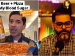 "Drinking a beer or alcohol to reduce your sugar levels from food is a really bad idea," said the Liver Doc.