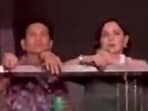 Sachin Tendulkar fans were in for a surprise at the Coldplay concert.