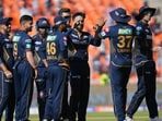 Gujarat Titans during IPL 2024 Gujarat Titans during IPL 2024