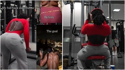 Fitness trainer shares top exercises to sculpt your back. (Instagram/@maddiee.liftss) Fitness trainer shares top exercises to sculpt your back. (Instagram/@maddiee.liftss)