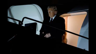 Even his trenchant critics agree that Trump’s over-the-top behaviour is meant to hog the limelight and secure a better deal for himself from his opponents (Getty Images via AFP) Even his trenchant critics agree that Trump’s over-the-top behaviour is meant to hog the limelight and secure a better deal for himself from his opponents (Getty Images via AFP)