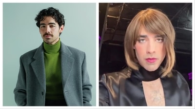 The singer posted a video to TikTok showing himself dressed up in drag. The singer posted a video to TikTok showing himself dressed up in drag.