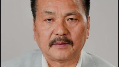 Kayisii had served as the minister of tribal affairs, hills, and fisheries from 2017 to 2020 (Filed photo)