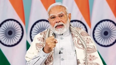 PM Narendra Modi speaks at the event on Saturday. (ANI) PM Narendra Modi speaks at the event on Saturday. (ANI)