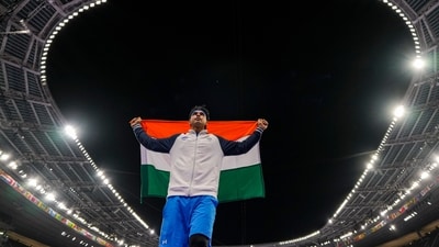 During the Paris Olympics 2024, Neeraj Chopra became the second male athlete from post-independence India to win two Olympic medals in an individual event. (PTI) During the Paris Olympics 2024, Neeraj Chopra became the second male athlete from post-independence India to win two Olympic medals in an individual event. (PTI)