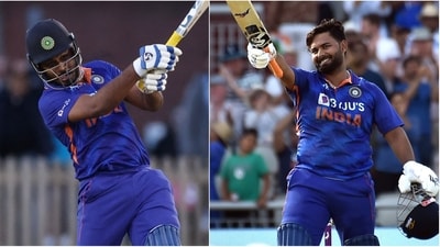 Comparing the stats of Rishabh Pant and Sanju Samson: Here's how the two have fared in their limited opportunities in the 50-over format for India. (AP | Reuters) Comparing the stats of Rishabh Pant and Sanju Samson: Here's how the two have fared in their limited opportunities in the 50-over format for India. (AP | Reuters)