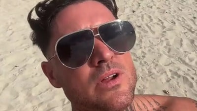 Ex-reality TV star Stephen Bear holidaying in Brazil (TikTok) Ex-reality TV star Stephen Bear holidaying in Brazil (TikTok)