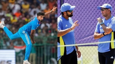 Mohammed Siraj failed to get picked in India's squad for the Champions Trophy. (PTI and ANI Images) Mohammed Siraj failed to get picked in India's squad for the Champions Trophy. (PTI and ANI Images)