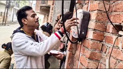 The drive to curb power theft in Sambhal was launched on April 1 last year (File) The drive to curb power theft in Sambhal was launched on April 1 last year (File)