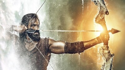 Vishnu Manchu plays Lord Shiva's devotee in Kannappa. Vishnu Manchu plays Lord Shiva's devotee in Kannappa.