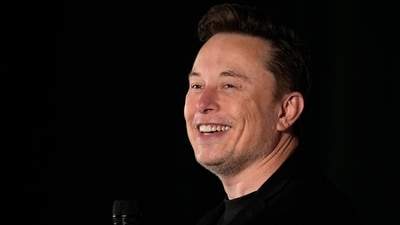 Elon Musk speaks as part of a campaign town hall in support of Donald Trump (AP/File)