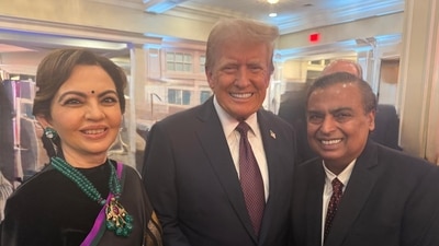 Mukesh and Nita Ambani were invited to a pre-swearing-in dinner with Donald Trump in Washington DC. Mukesh and Nita Ambani were invited to a pre-swearing-in dinner with Donald Trump in Washington DC.