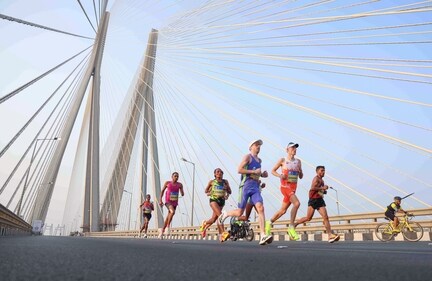 Long-distance marathon running may adversely affect heart health. (Picture credit: ANI)
