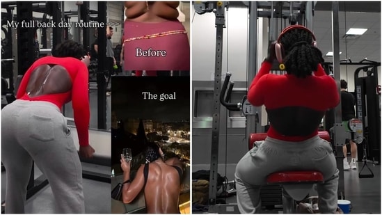 Fitness trainer shares top exercises to sculpt your back.(Instagram/@maddiee.liftss)