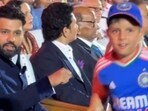 A young fan ignored Rohit Sharma's fist-bump request.