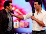 Salman Khan and Akshay Kumar have shared the stage on Bigg Boss earlier too. Salman Khan and Akshay Kumar have shared the stage on Bigg Boss earlier too.