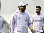 Rohit Sharma, Yashasvi Jaiswal and Shreyas Iyer have been named in Mumbai's squad for Ranji Trophy match against Jammu and Kashmir. (Photo by Saeed KHAN / AFP) / Rohit Sharma, Yashasvi Jaiswal and Shreyas Iyer have been named in Mumbai's squad for Ranji Trophy match against Jammu and Kashmir. (Photo by Saeed KHAN / AFP) /
