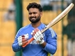 India's Rishabh Pant warms up India's Rishabh Pant warms up
