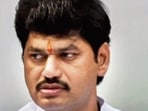 Mumbai, India - March 7, 2019: NCP leader Dhananjay Munde and Nawab Malik during press conference at B4 bungalow, Nariman Point in Mumbai, India, on Thursday, March 7, 2019. (Photo by Kunal Patil/Hindustan Times) (Kunal Patil/HT Photo) Mumbai, India - March 7, 2019: NCP leader Dhananjay Munde and Nawab Malik during press conference at B4 bungalow, Nariman Point in Mumbai, India, on Thursday, March 7, 2019. (Photo by Kunal Patil/Hindustan Times) (Kunal Patil/HT Photo)