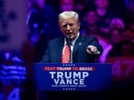 US President-elect Donald Trump speaks during a rally at Capital One Arena ahead of the 60th presidential inauguration in Washington, DC, US, on Sunday, Jan. 19, 2025. Monday's presidential inauguration promises to be one of the coldest on record, prompting US officials to move the ceremony indoors to the Capitol Rotunda. US President-elect Donald Trump speaks during a rally at Capital One Arena ahead of the 60th presidential inauguration in Washington, DC, US, on Sunday, Jan. 19, 2025. Monday's presidential inauguration promises to be one of the coldest on record, prompting US officials to move the ceremony indoors to the Capitol Rotunda.